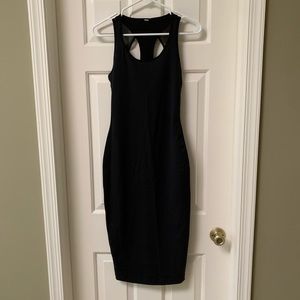 Lululemon Black Racerback Midi Dress